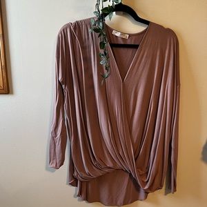 Blush blouse size medium